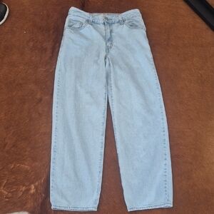 Levi's Sky Blue Boyfriend Jeans